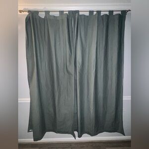 (4) Restoration Hardware Sage 100% Cotton Curtain Drapes Panels 50”x84”